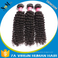 100% human hair extension double weft clip in human hair extensions